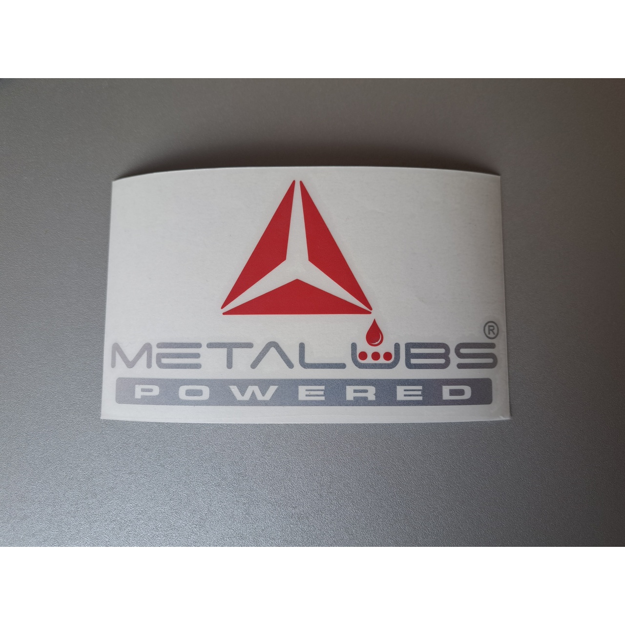 Metalubs sticker 16 x 9 cm